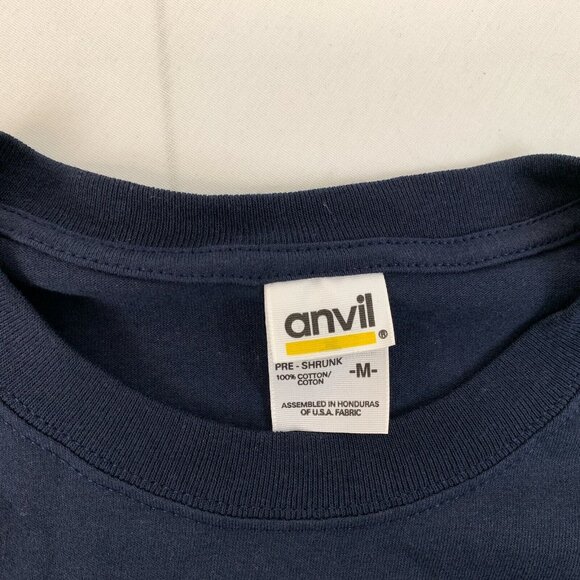 California The Golden State Map T Shirt Vintage 2000s Blue Size M - Picture 4 of 4